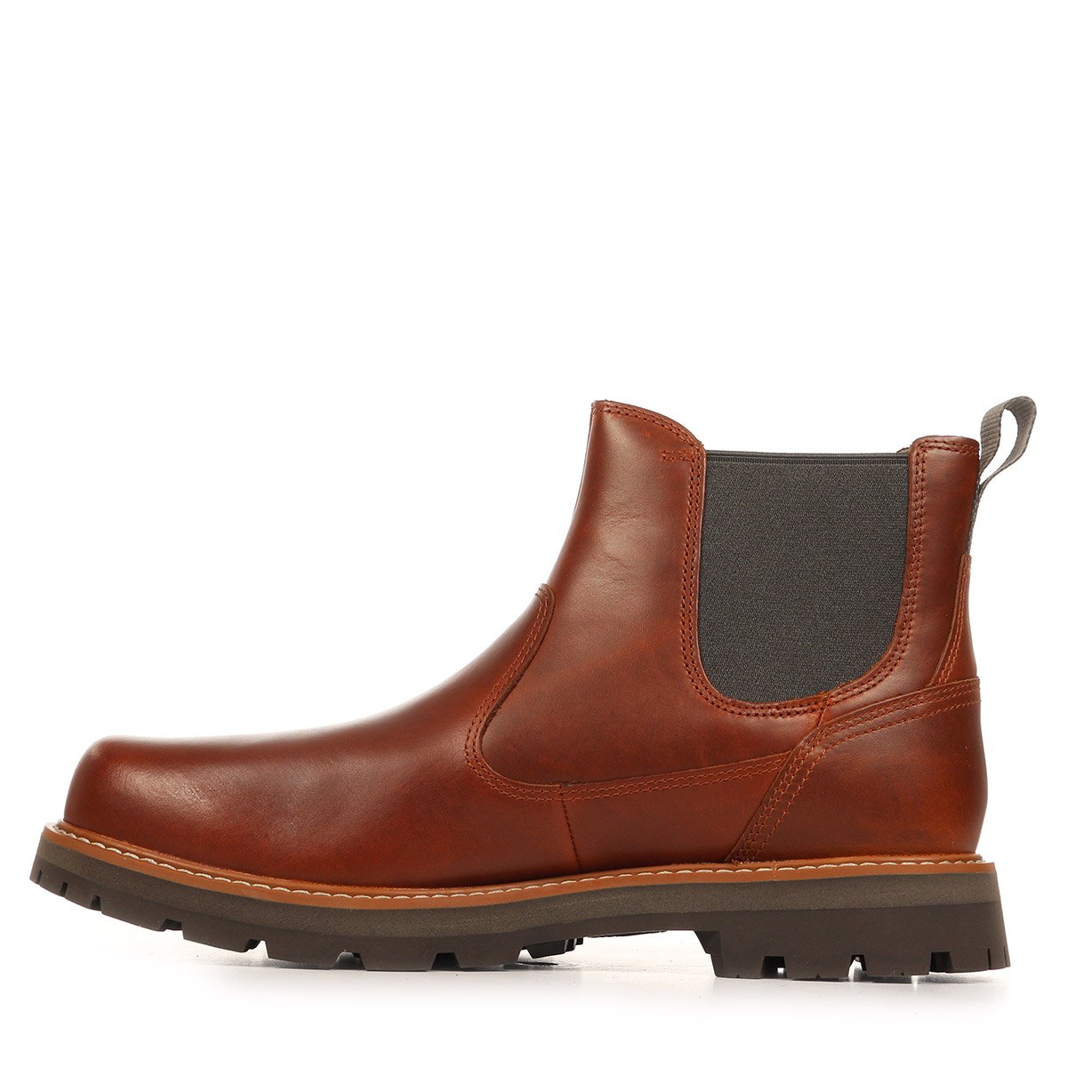 Bottines Britton Road Mid Chelsea Boot brown grain dark, TIMBERLAND