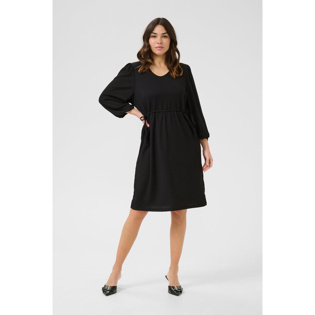 Dress noir black deep, KAFFE
