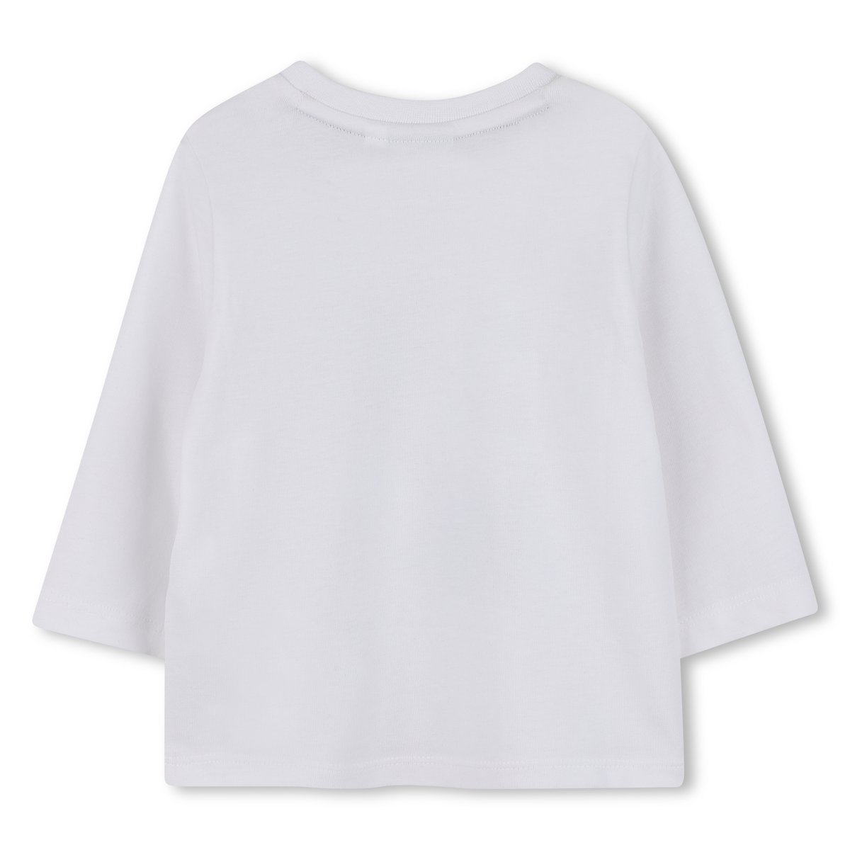T-shirts à manches longues blanc noir, BOSS KIDSWEAR
