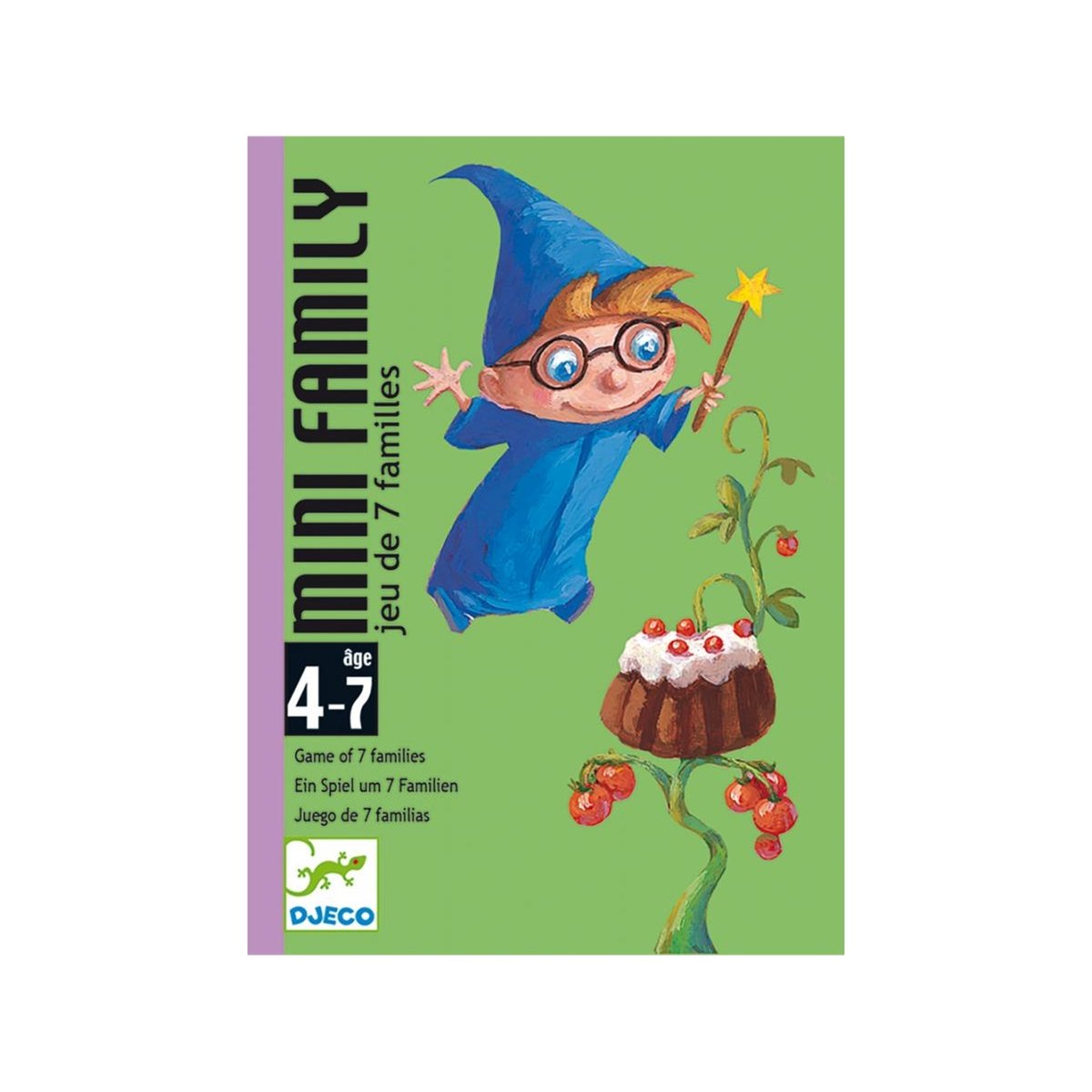 Jeux de cartes - Mini family multicolore, DJECO