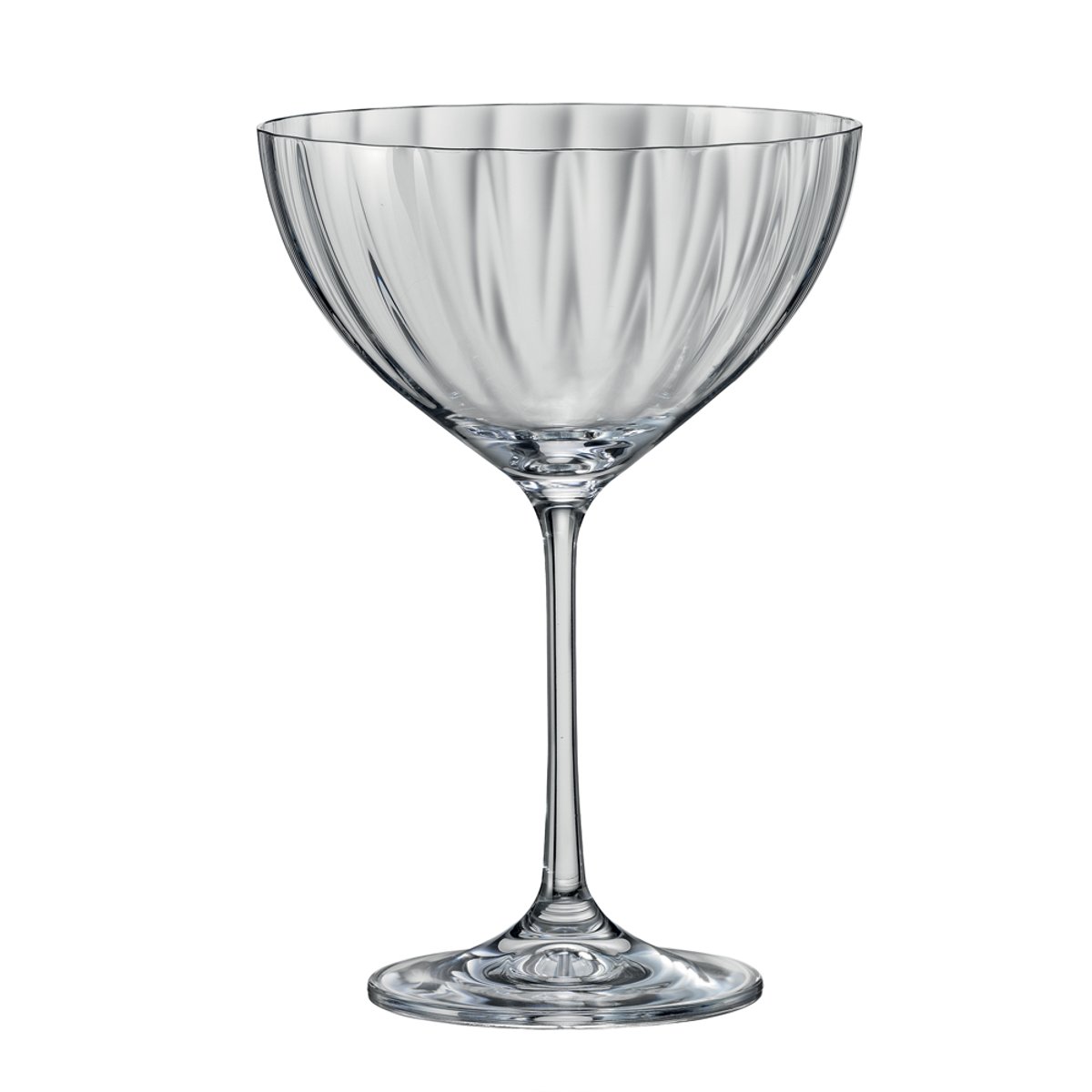Boîte de 6 coupes à champagne Waterfall 34 cl - WATERFALL transparent / cristal, TABLE PASSION