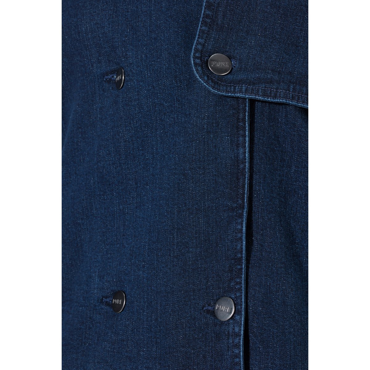 Trench-coat en jean, coton bio bleu jean, ULLA POPKEN