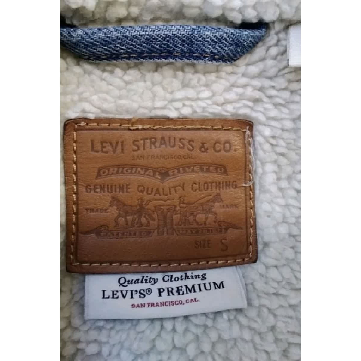 Veste - Bon État bleu, LEVI'S