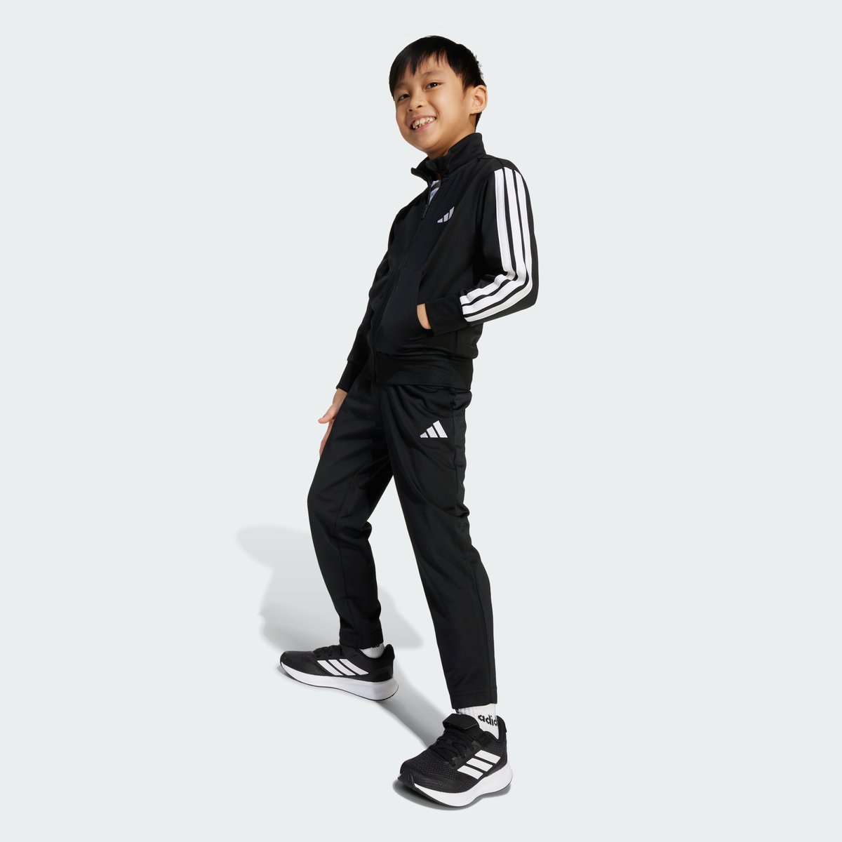 Survêtement Essentials Climacool Enfants Survêtement Essentials Climacool Enfants black / white, ADIDAS SPORTSWEAR