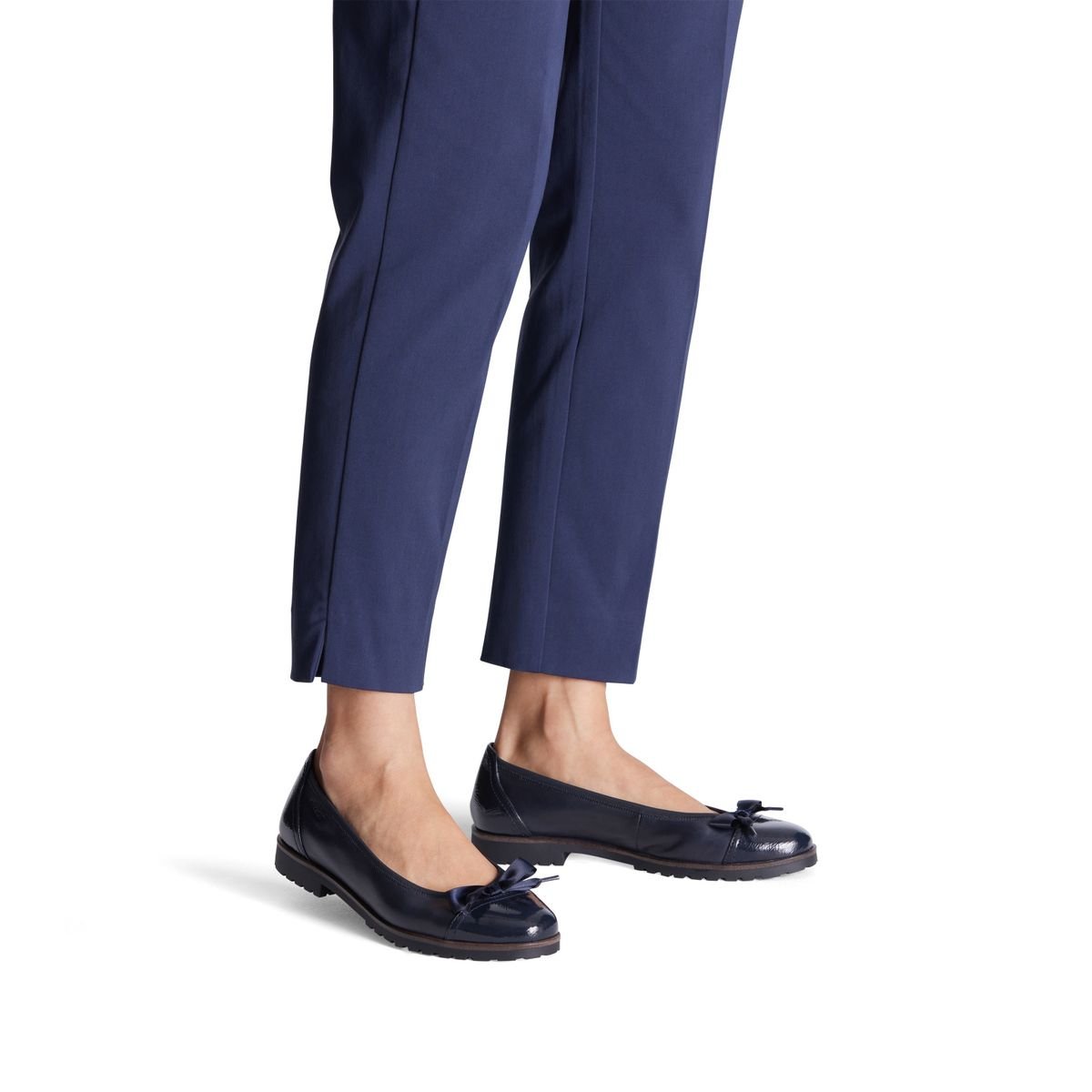Ballerines plates bleu marine, TAMARIS