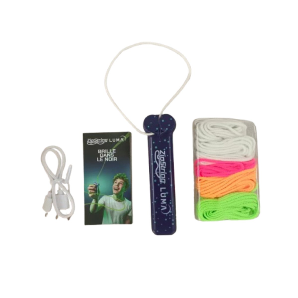 ZipString Luma - Pack complet 5 cordes couleur unique, PIOUPIOU ET MERVEILLES