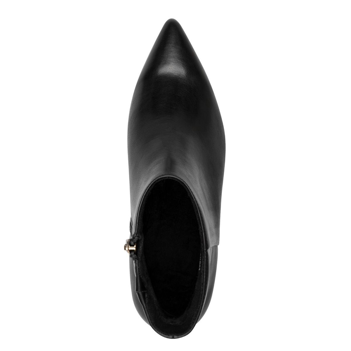 Bottine pointu noir nappa, MARCO TOZZI