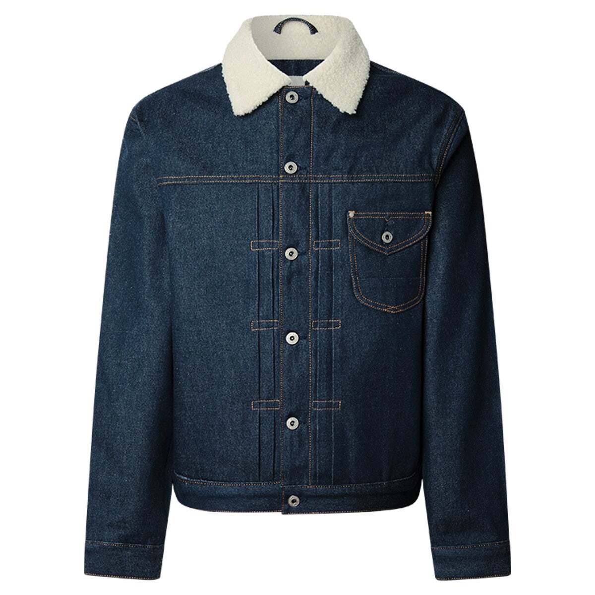 Veste Coupe Regular En Denim 12oz blue rigid denim, PEPE JEANS