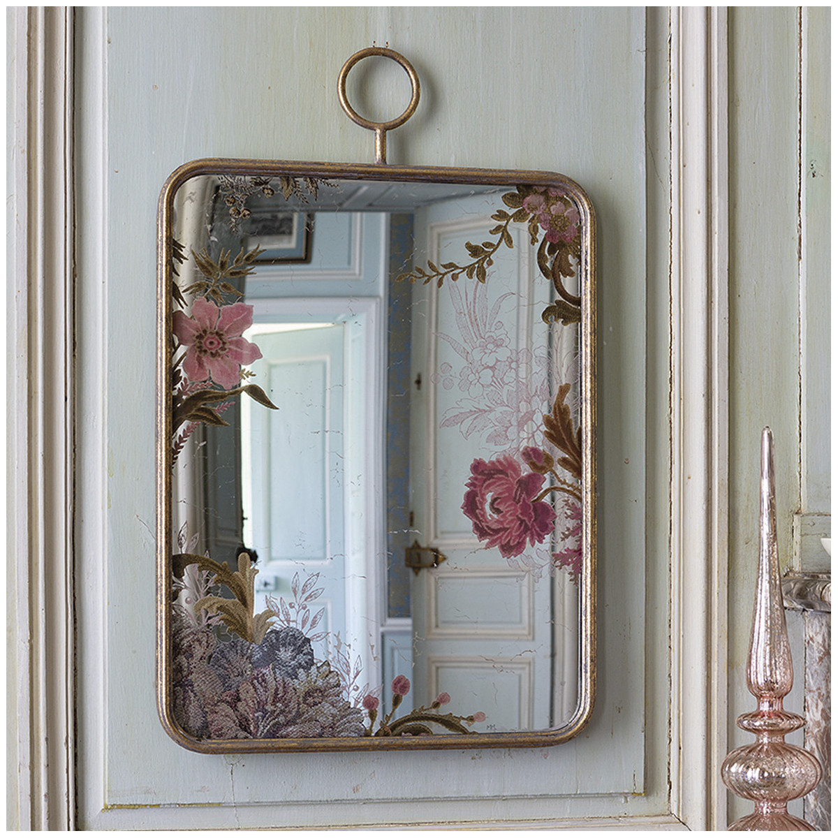 Miroir rectangulaire multicolore, MATHILDE M