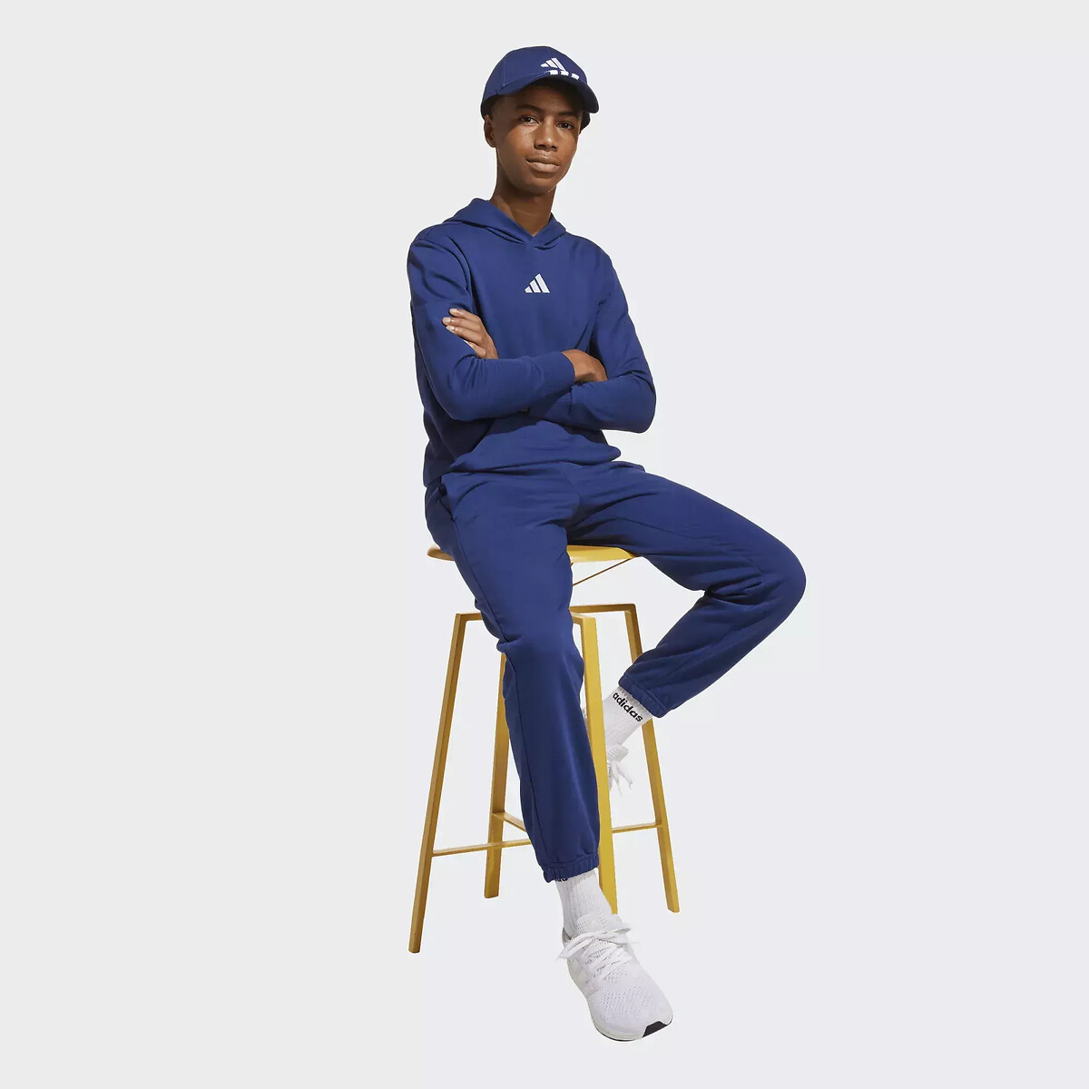 Jogging en molleton, ESSENTIALS bleu, ADIDAS SPORTSWEAR