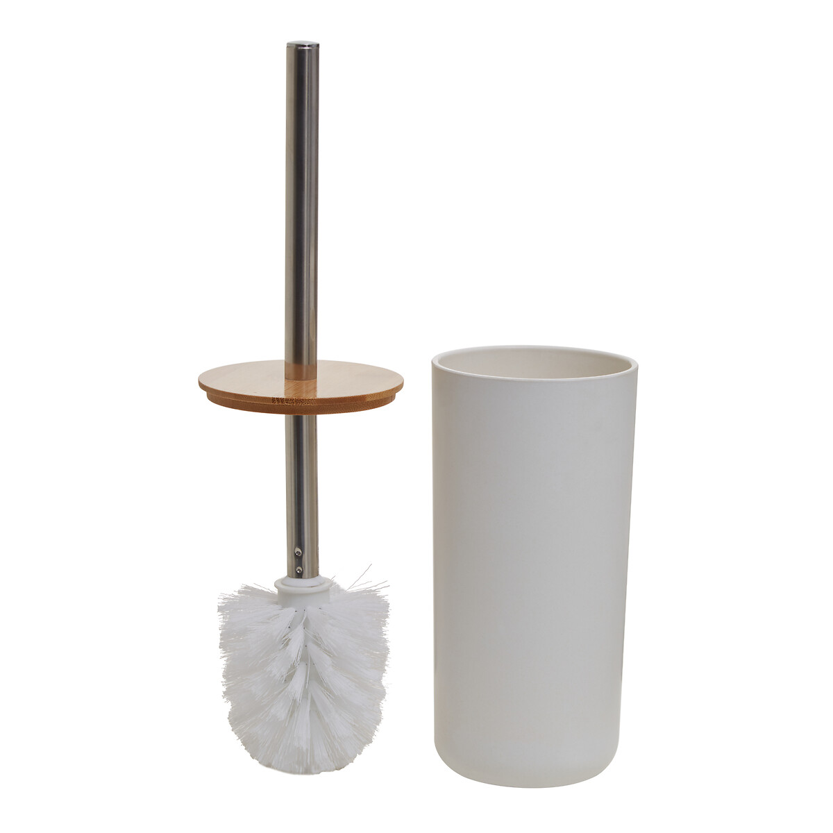 Bamboo Fibre Toilet Brush white, SO'HOME
