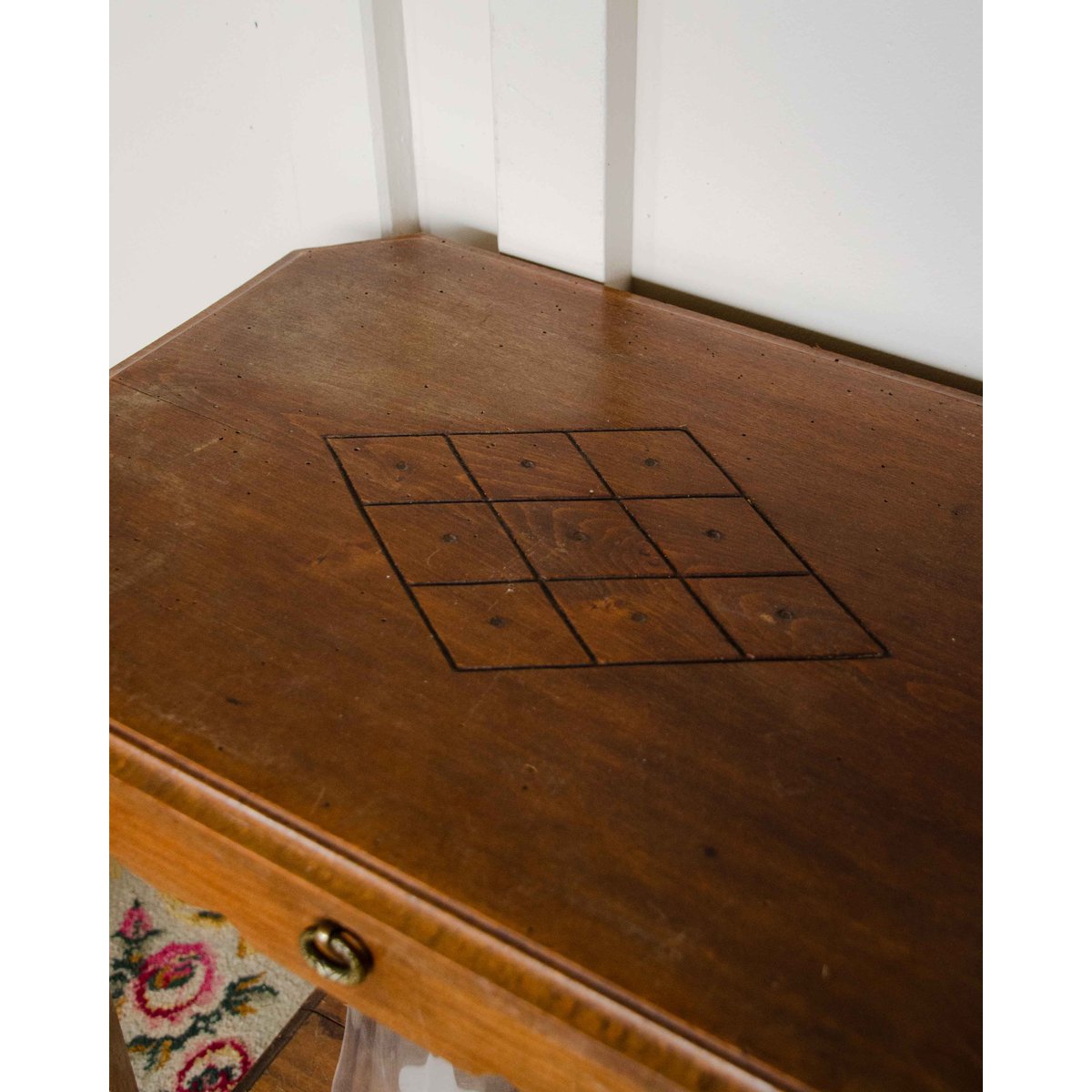 Console en bois Francine N°997 - Bon état marron, DEBONGOUT