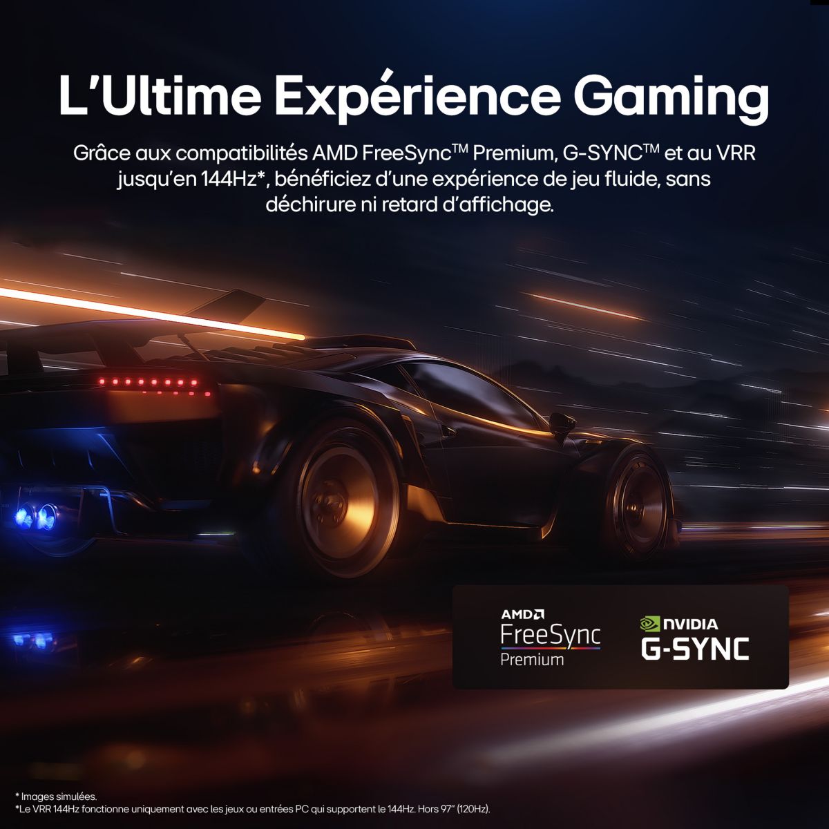 TV OLED 77C5 (2025) 77" (195 cm) - Expérience Gaming, 120Hz, Smart TV noir gris, LG