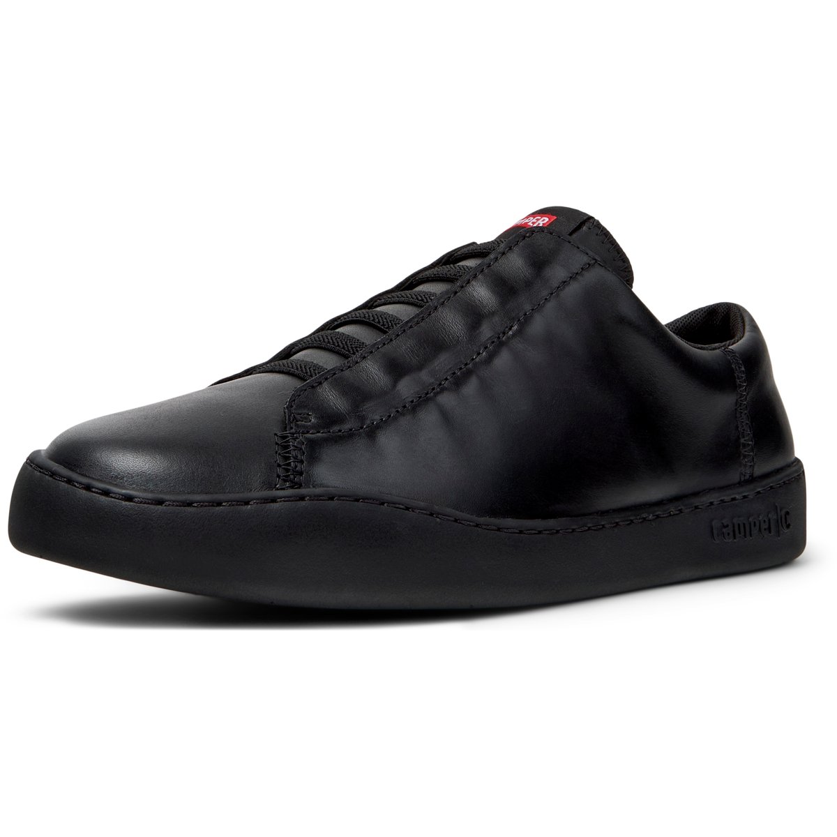 Baskets Peu Touring Smooth Leather noir, CAMPER