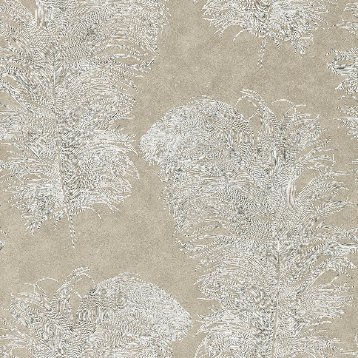 Operetta Wallpaper pebble beige , HARLEQUIN