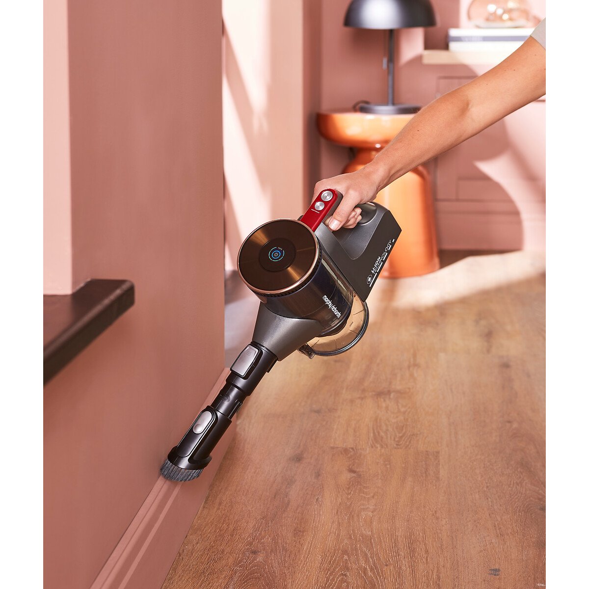 MRXSTICK450 UltraGlide Cordless Stick Vacuum - 730004 red, MORPHY RICHARDS