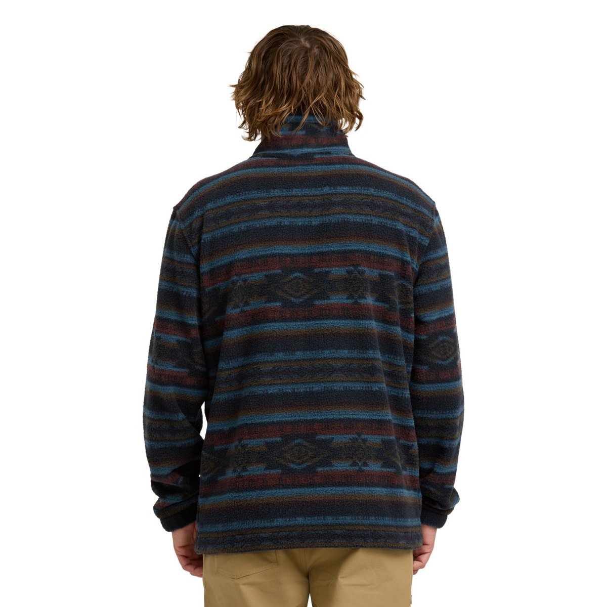 Polaire demi-zip col montant BOUNDARY bleu dark navy, BILLABONG