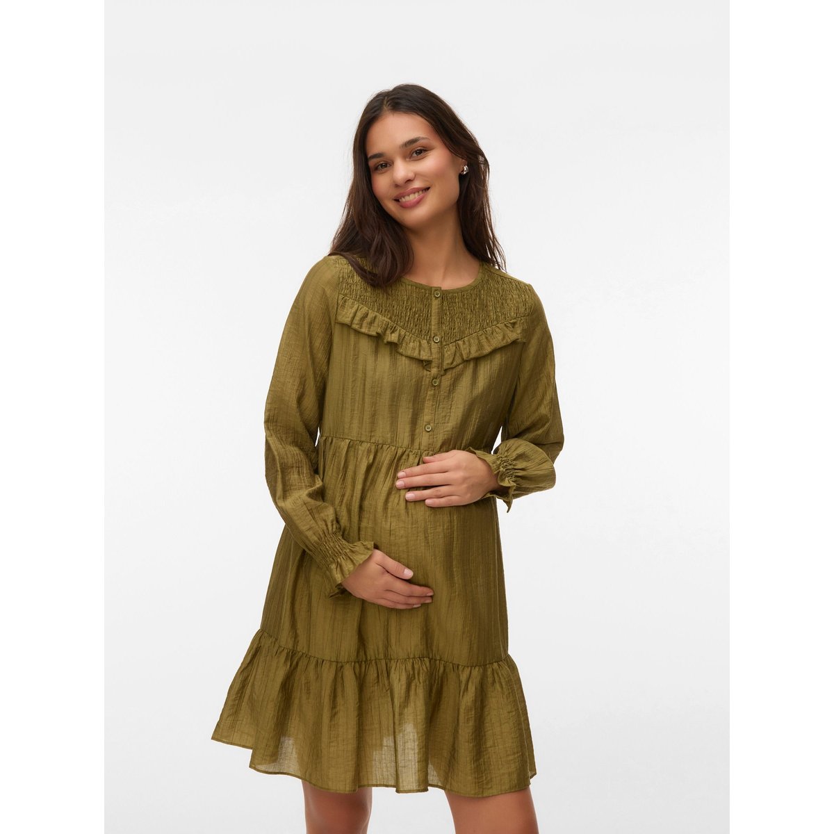 Robe calliste green, MAMA LICIOUS