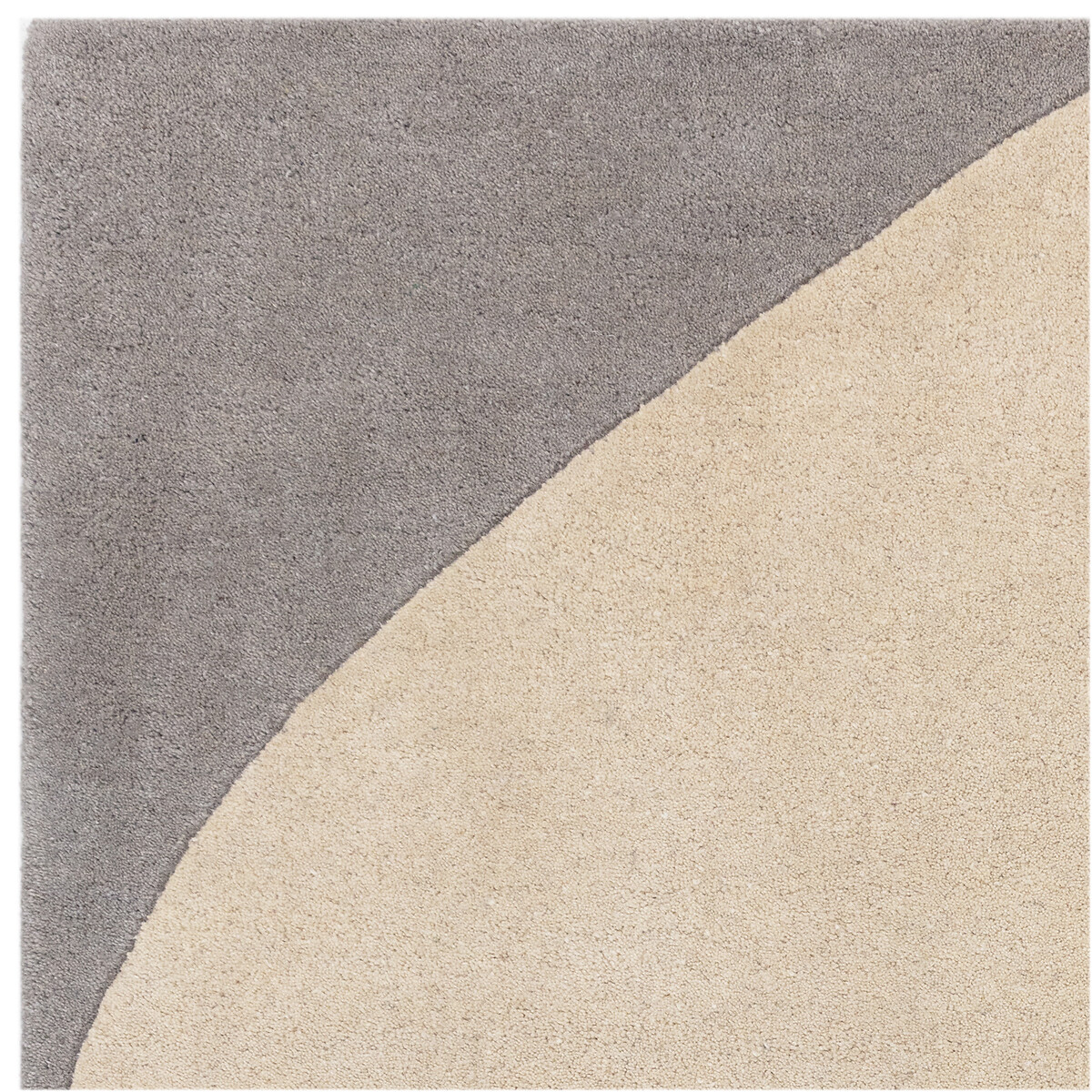 Mid Century Shapes Rug in 100% Wool teal, ÉDITÉ