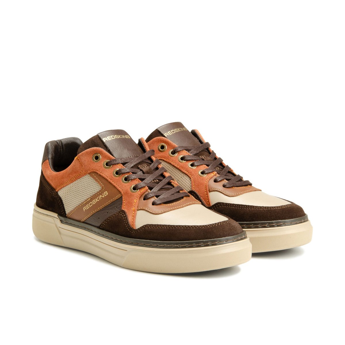 LERMI MARRON+BEIGE+BRIQUE marron+beige+brique, REDSKINS