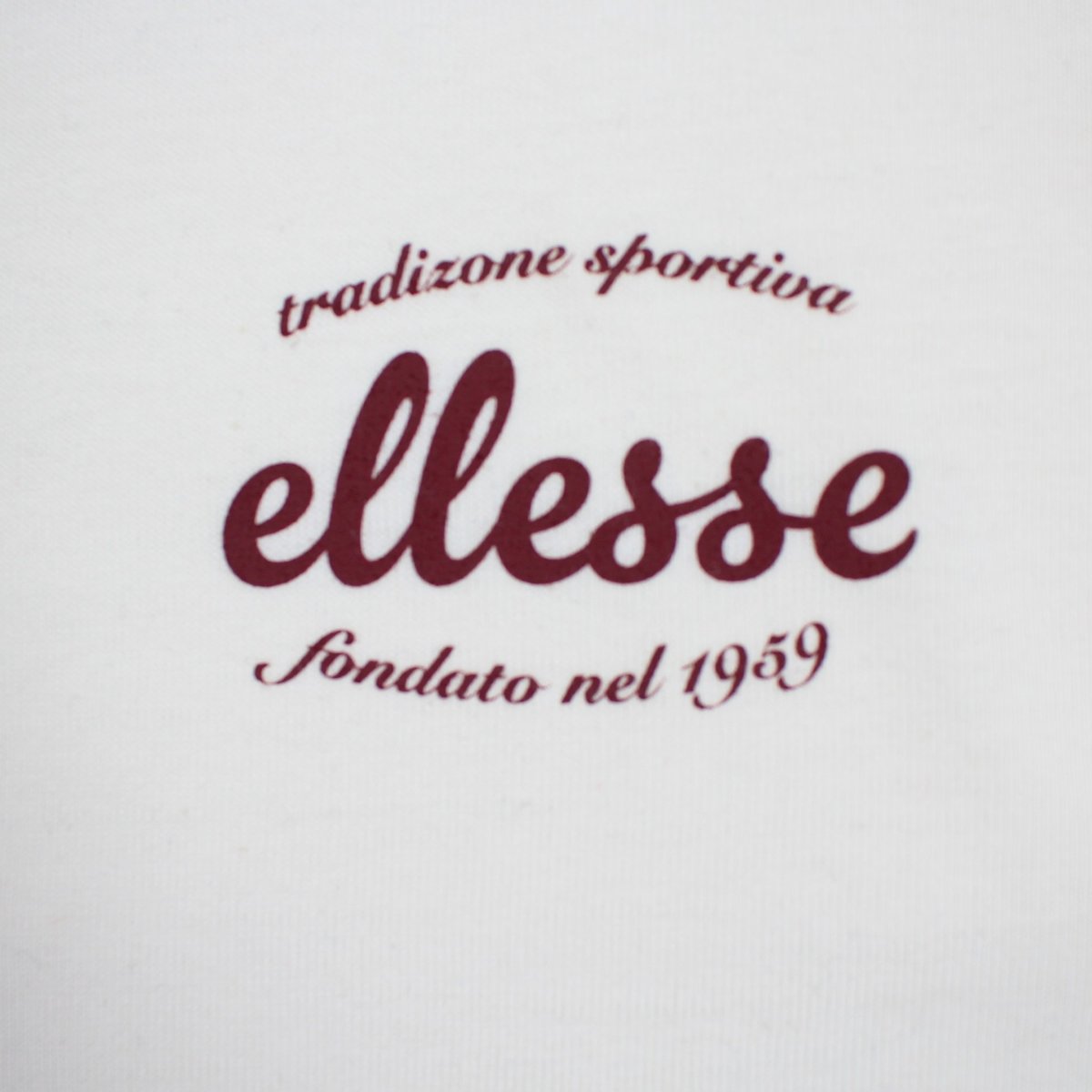T-shirt manches courtes imprimé, col rond MISS bordeaux, ELLESSE
