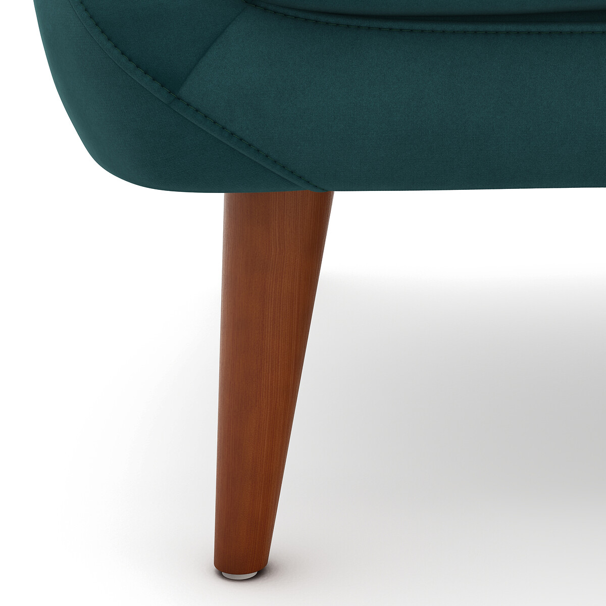 Sofá de 3 plazas, terciopelo, Séméon verde jade, LA REDOUTE INTERIEURS