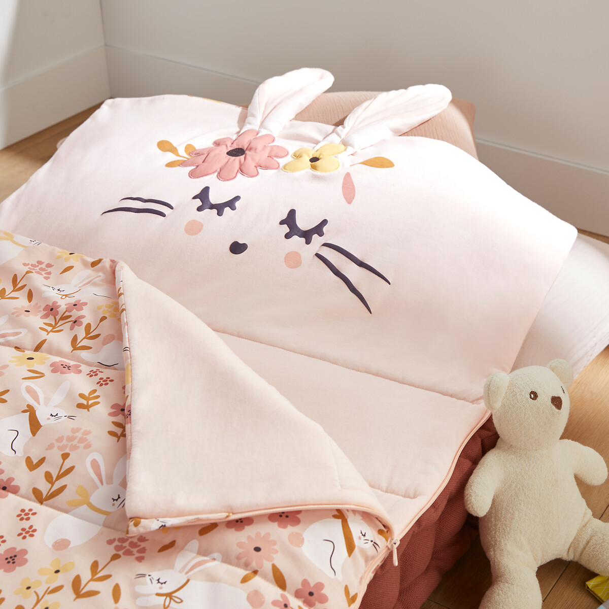 Slaapzak, Lapin Fleuri bedrukt, LA REDOUTE INTERIEURS