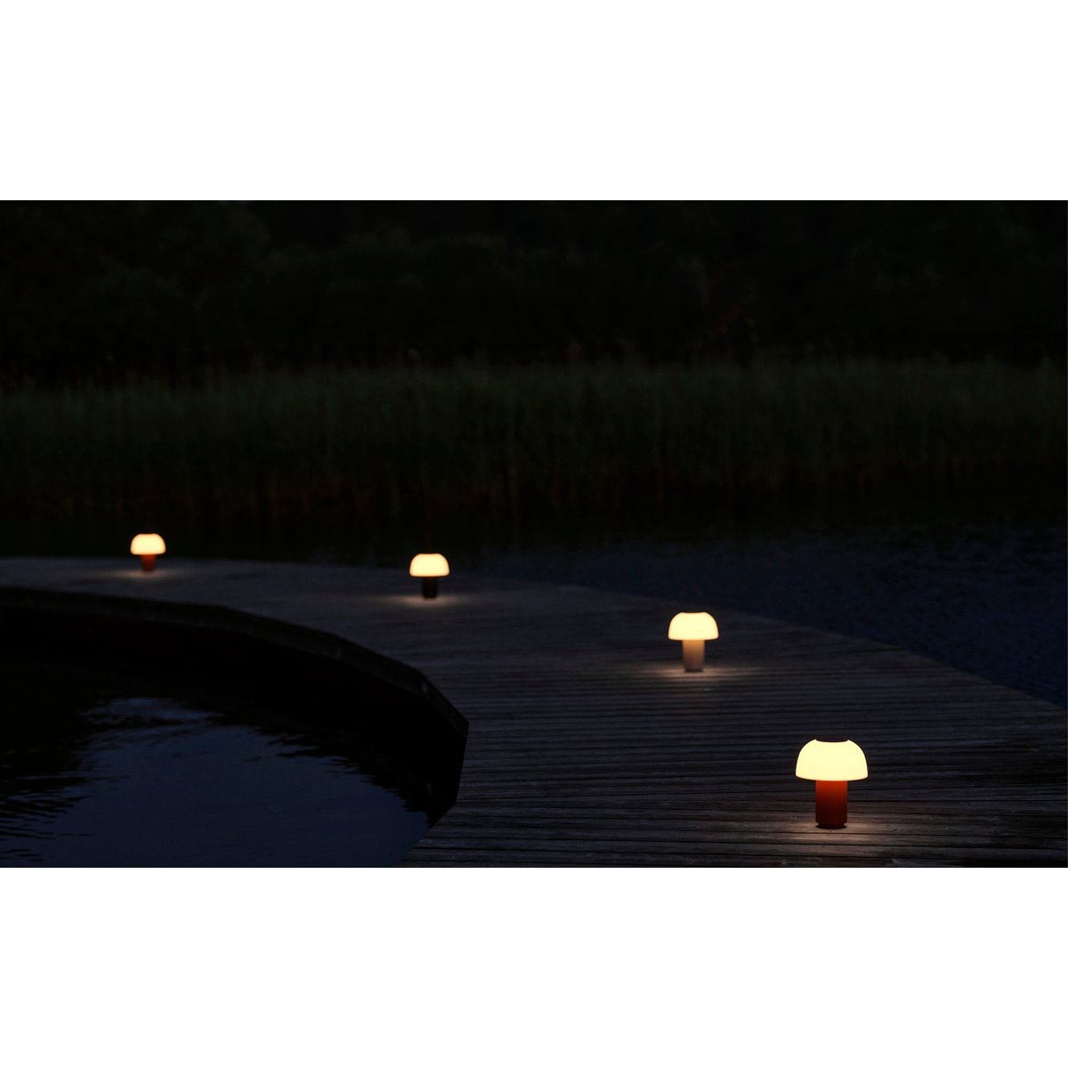 Lampe HARVEST MOON gris chaud, ZONE DENMARK
