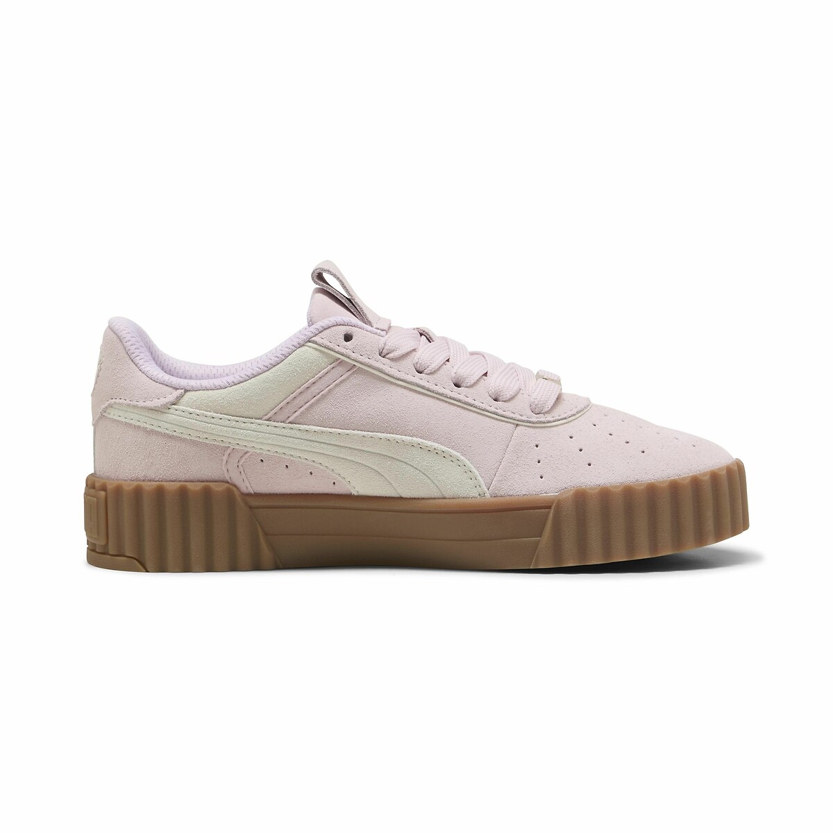 Carina 3.0 Luxe Trainers in Suede pink/white, PUMA