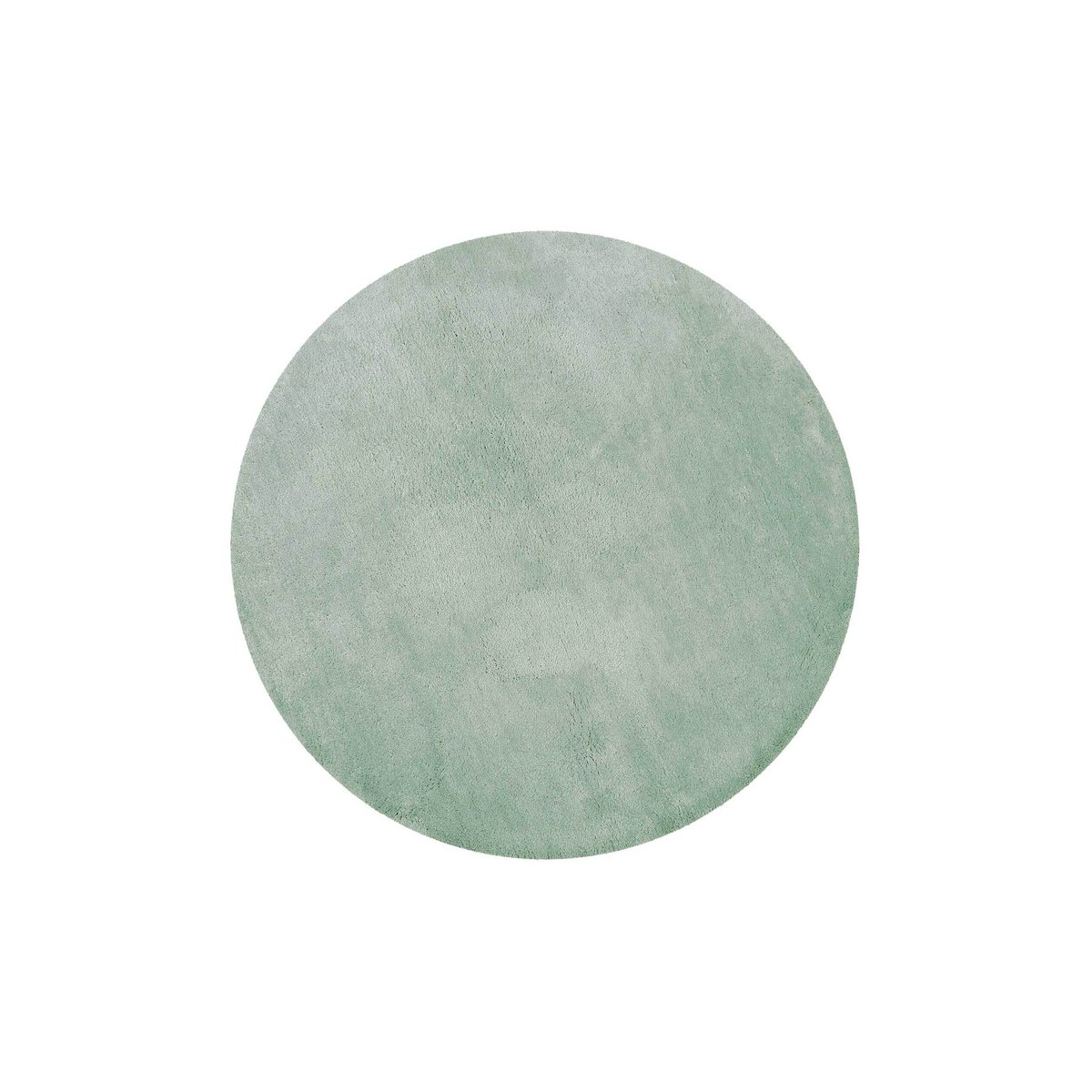 Tapis de bain doux, uni, anti-déparant , JORIS vert menthe, WECON HOME