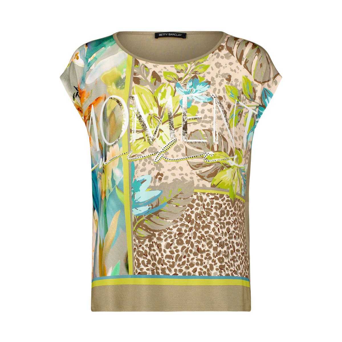 Haut casual à impression beige/yellow, BETTY BARCLAY