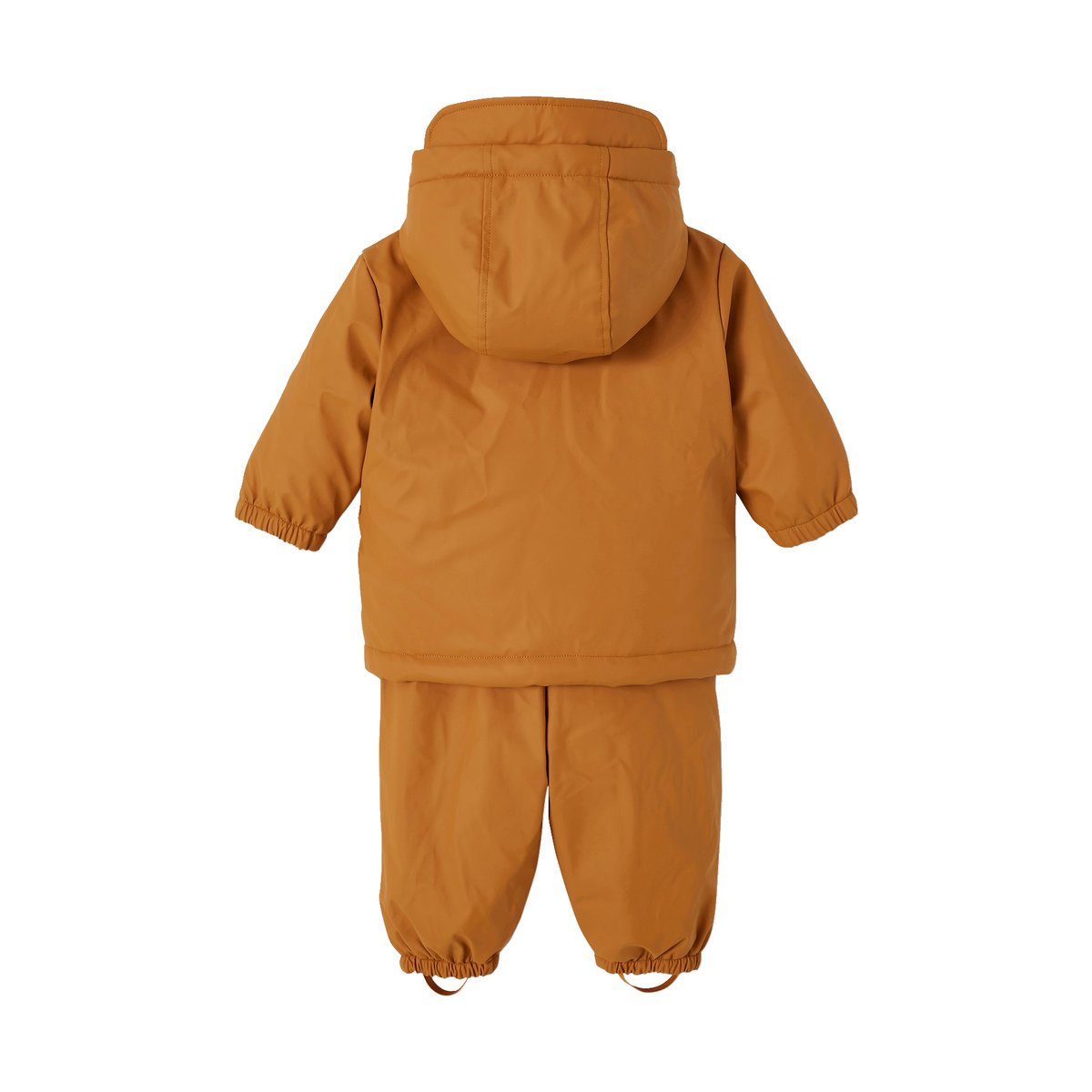 Manteau et pantalon de pluie caramel, VERTBAUDET