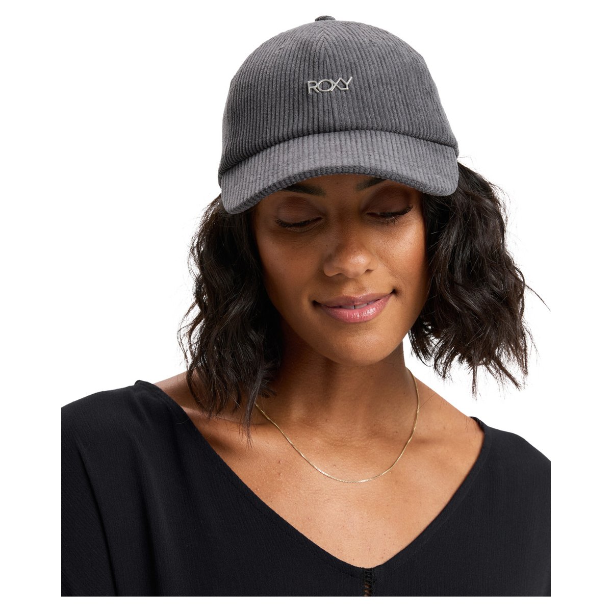 Casquette strapback FEELING VIBES. gris excalibur, ROXY