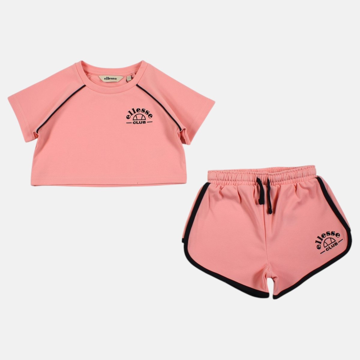 Ensemble t-shirt et short assorti CLUB rose, ELLESSE