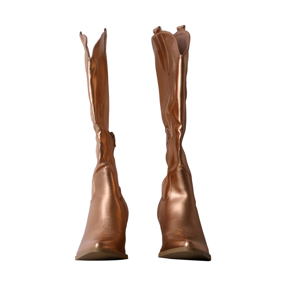 Bottes à Zip champagne, ENZA NUCCI