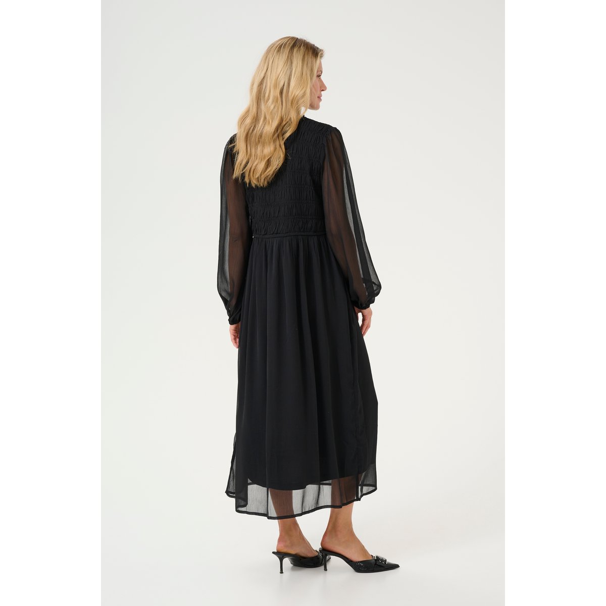 Dress noir black deep, KAFFE