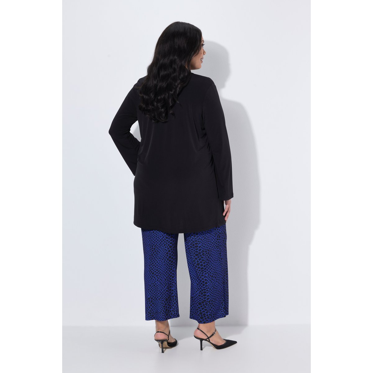 Veste en jersey noir, ULLA POPKEN