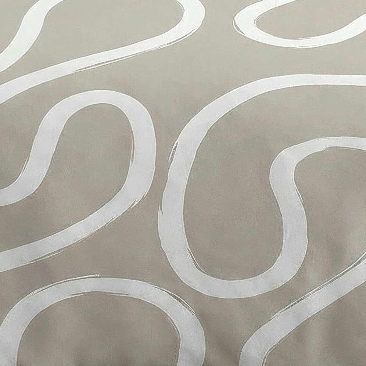 Parure de lit imprimé Graphique SUNSHINE EDMOND beige, TODAY