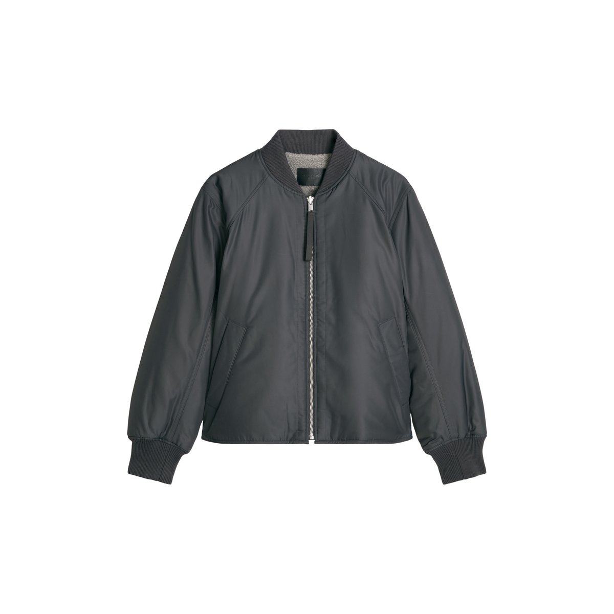 Blouson réversible coupe classique en polyester recyclé gris, MARC O’POLO DENIM