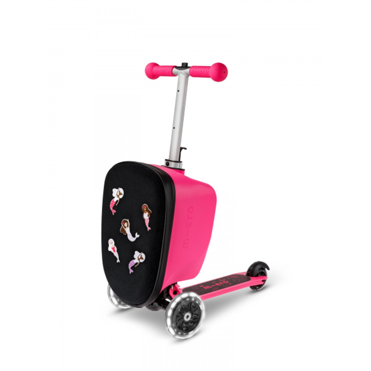 Micro Luggage Junior Patch & Play - Rose rose, MICRO MOBILITY