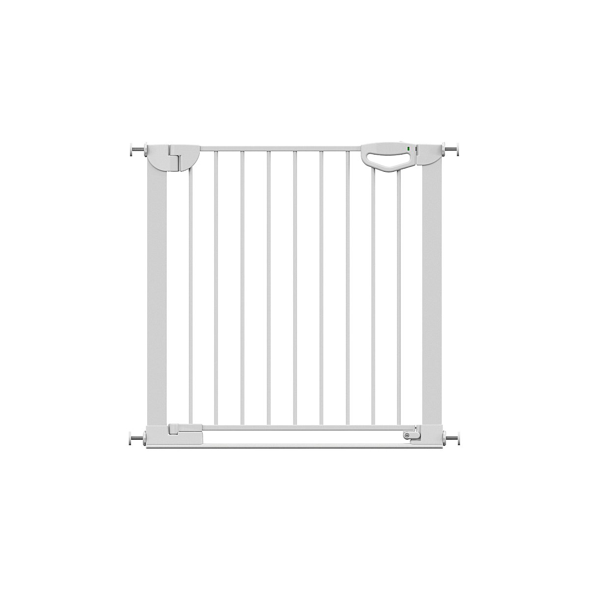 Barrière sécurité Easylock Flatstep 83 cm - 90 cm - Blanc couleur unique, GEUTHER