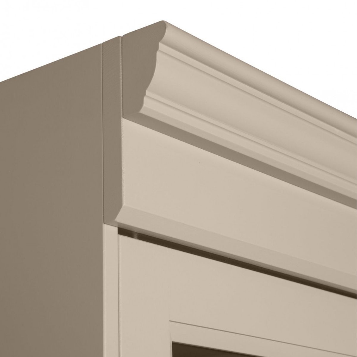 Vaisselier 4 portes en bois- CHOW beige, VTWONEN