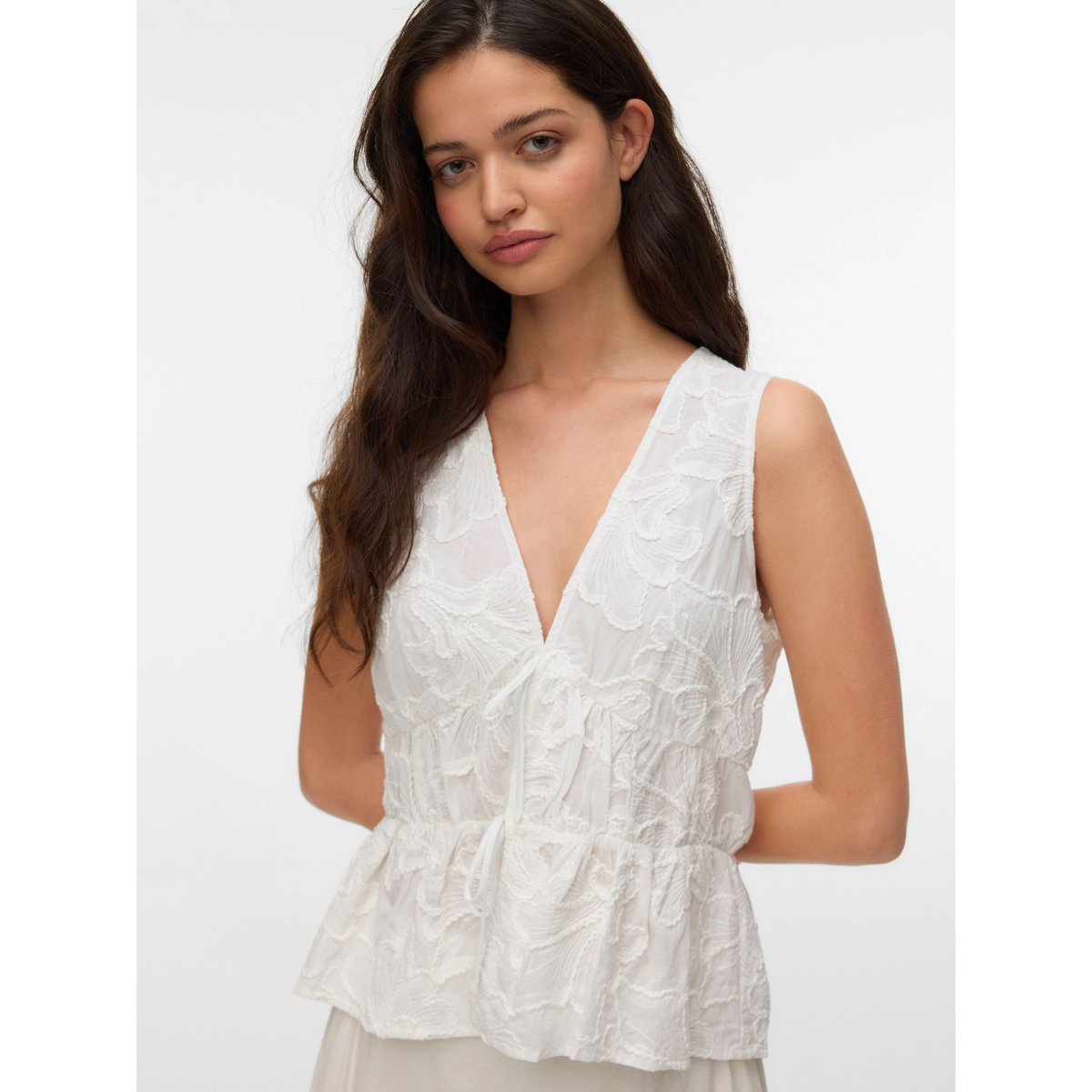 Top snow white, VERO MODA