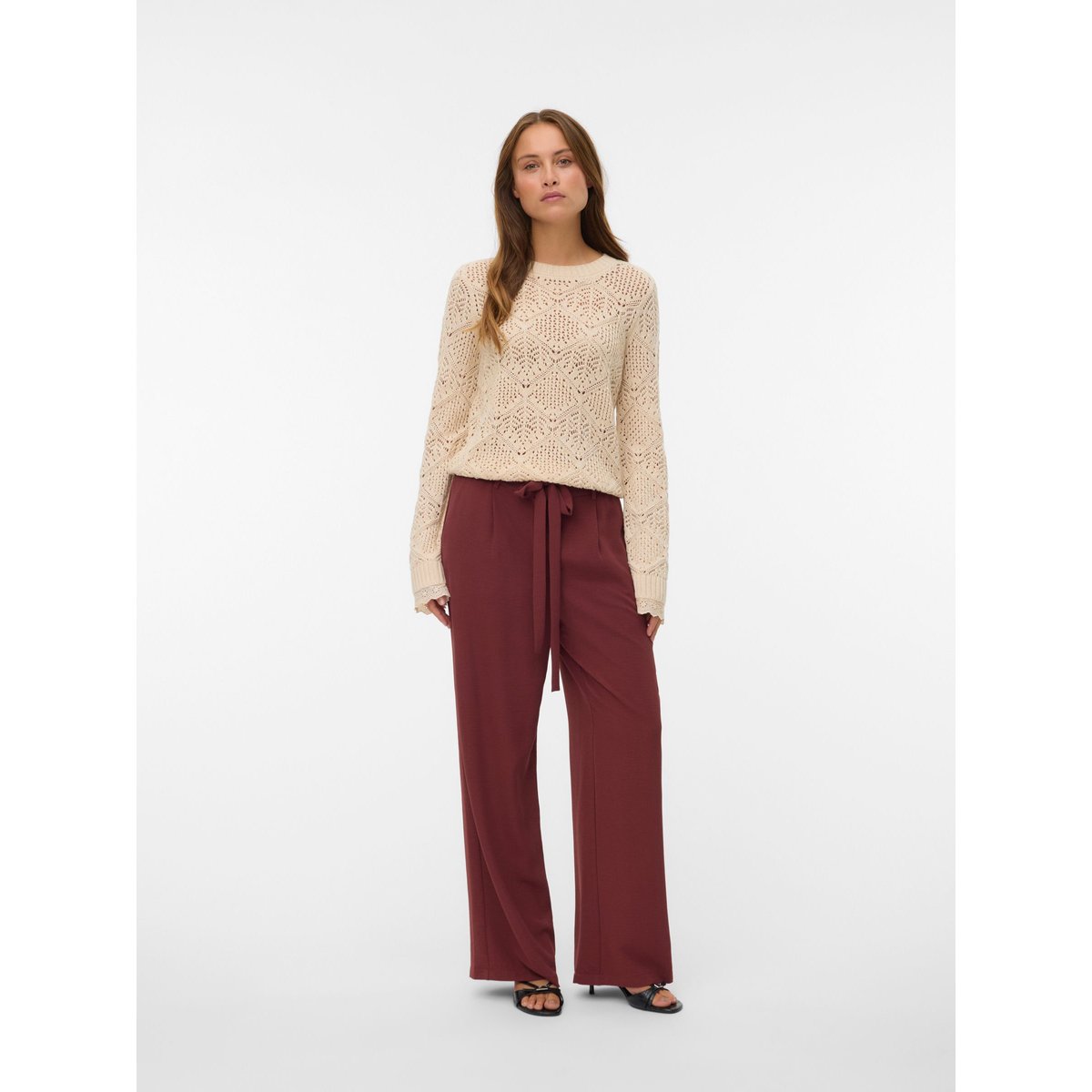 Pull En Maille birch, VERO MODA