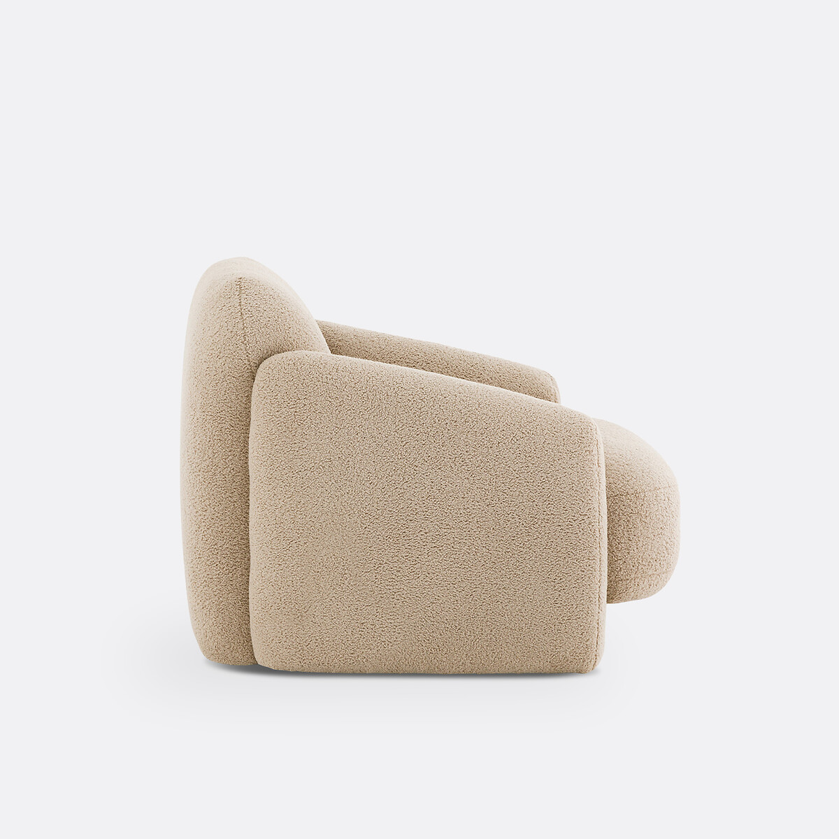Badstof fauteuil, Machoa ecru, LA REDOUTE INTERIEURS