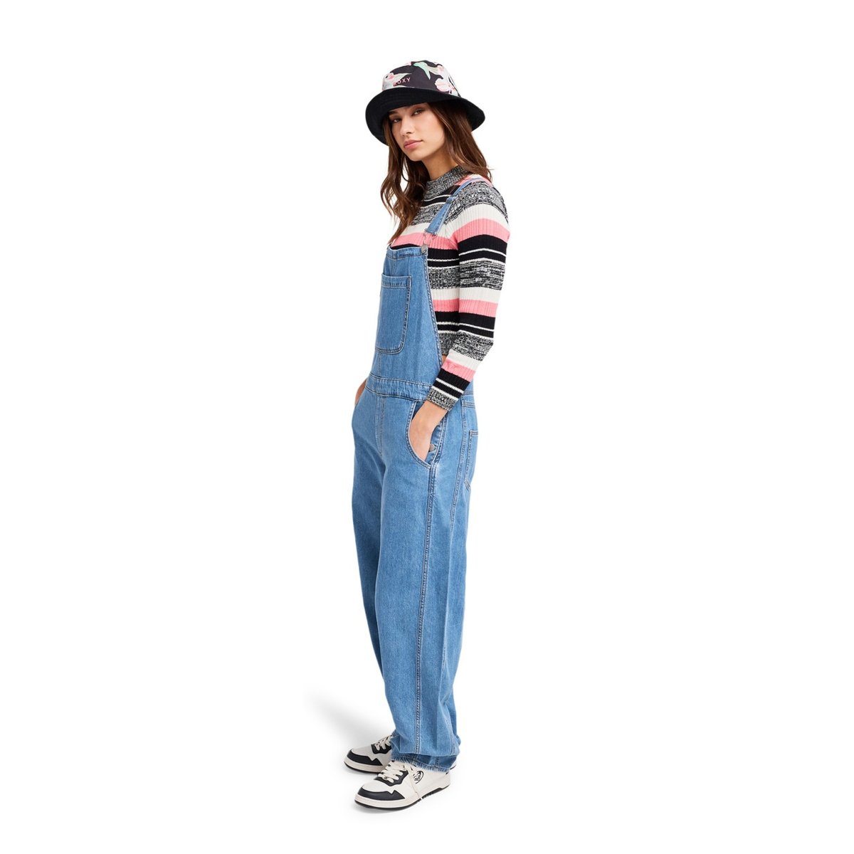 Salopette en jean WILD HEART. bleu surf wash, ROXY