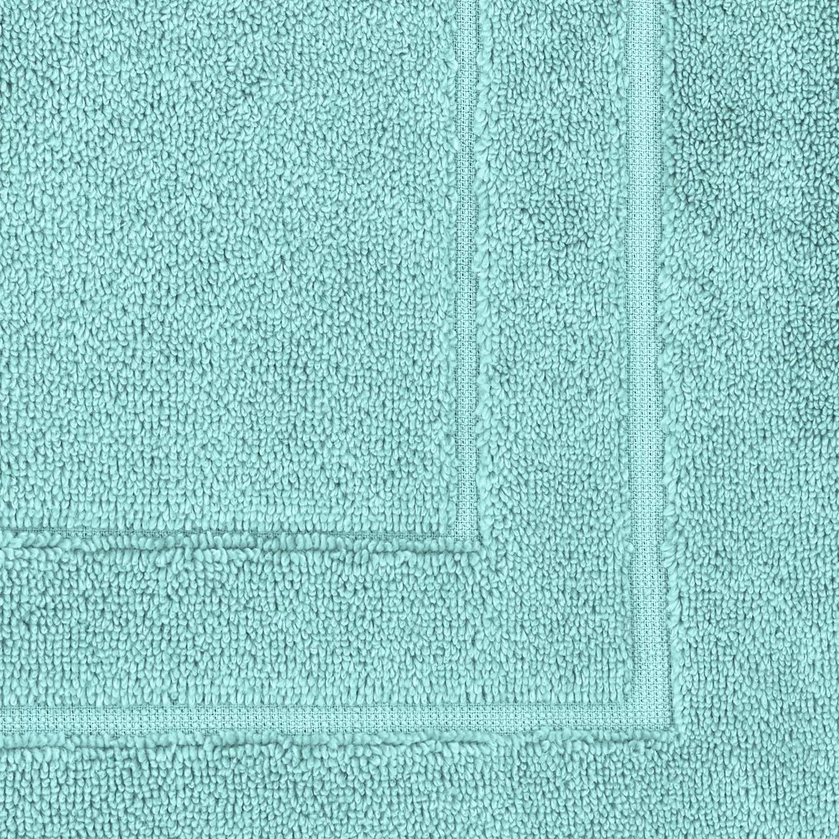Tapis de bain pur coton ELEA curacao, GARNIER THIEBAUT