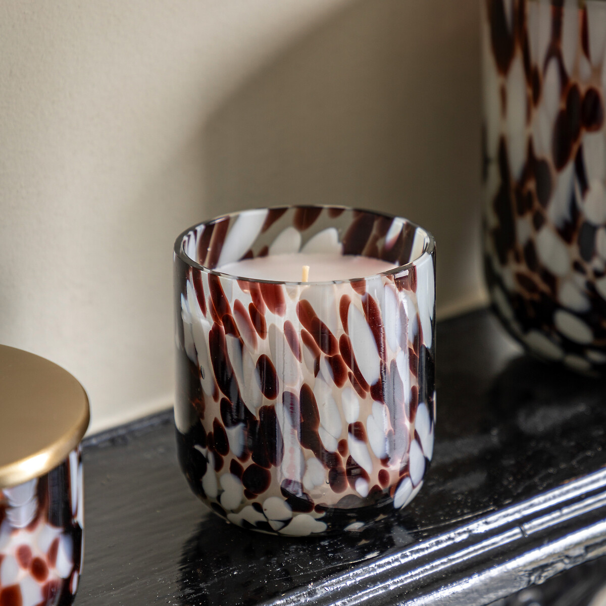Small Peony Musk Confetti Candle brown , ÉDITÉ