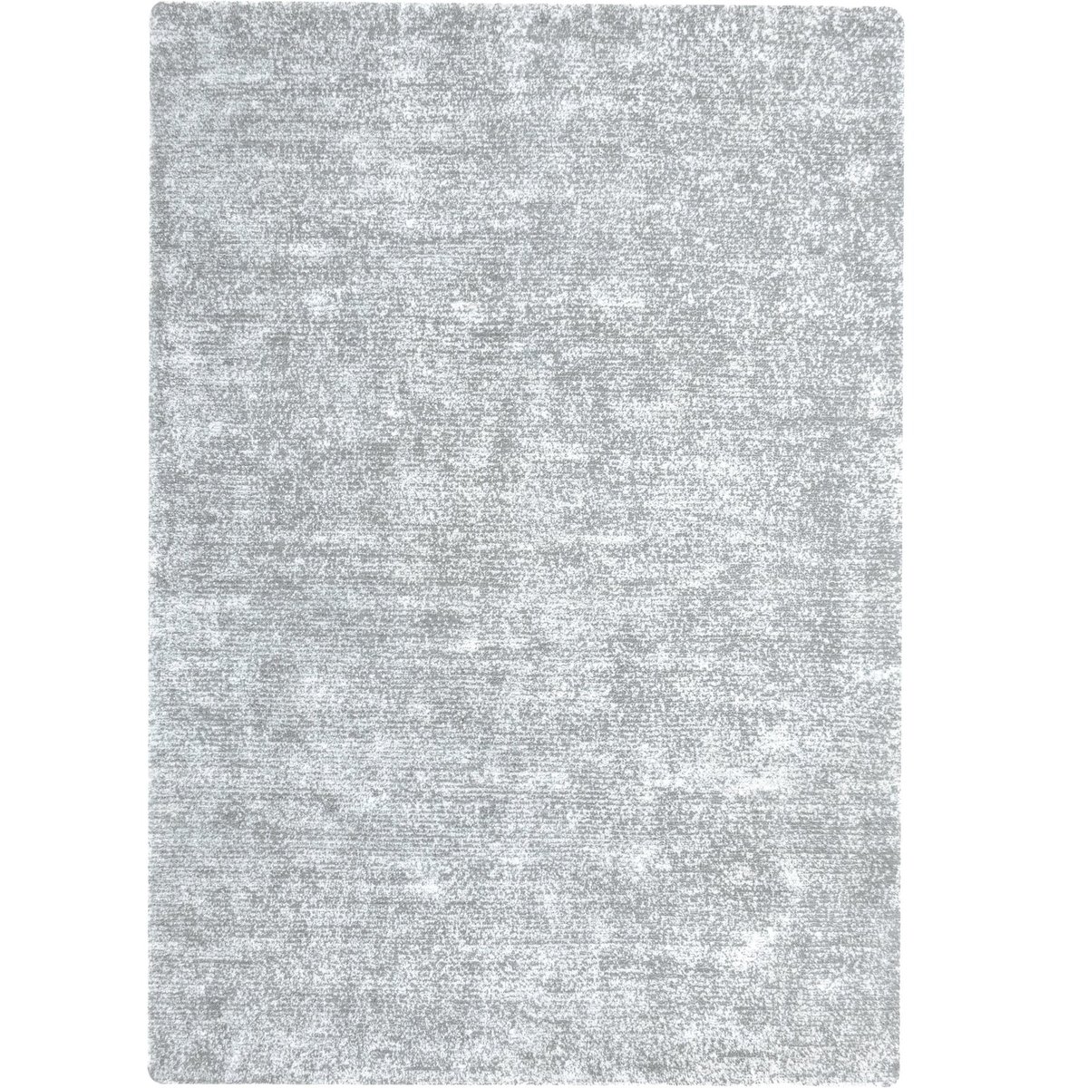 Tapis rectangulaire fait main, ETNA gris, argent, ARTE ESPINA