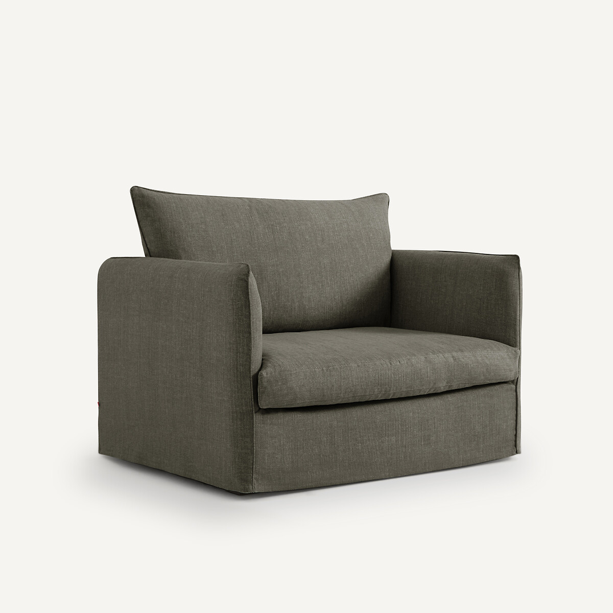 Fauteuil XL coton/lin, Néo Chiquito ecorce, AM.PM